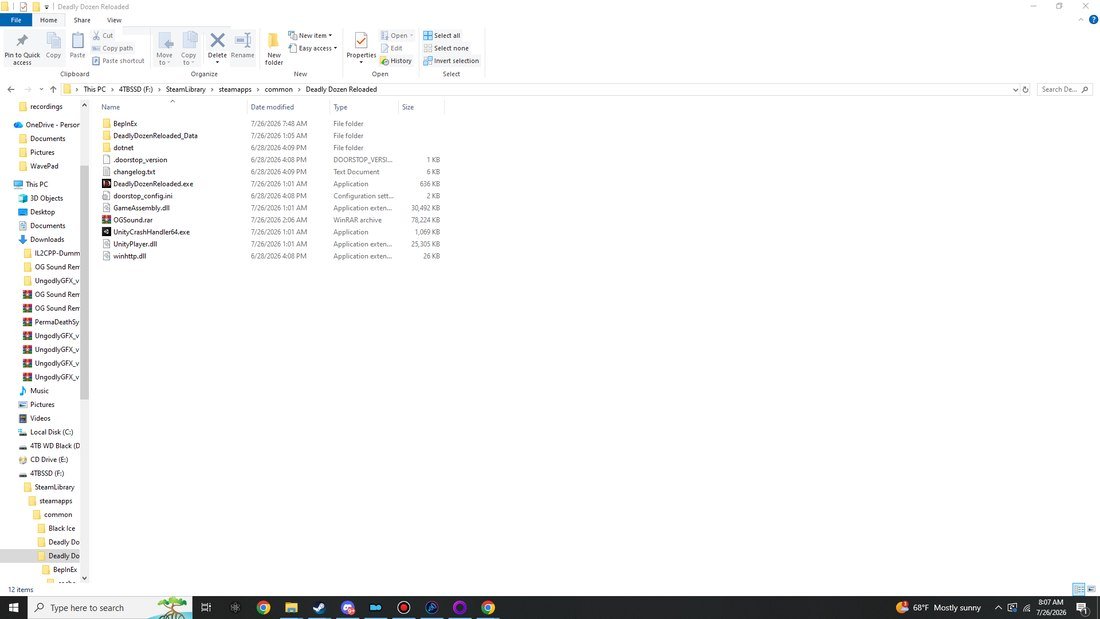 Game root, fully installed